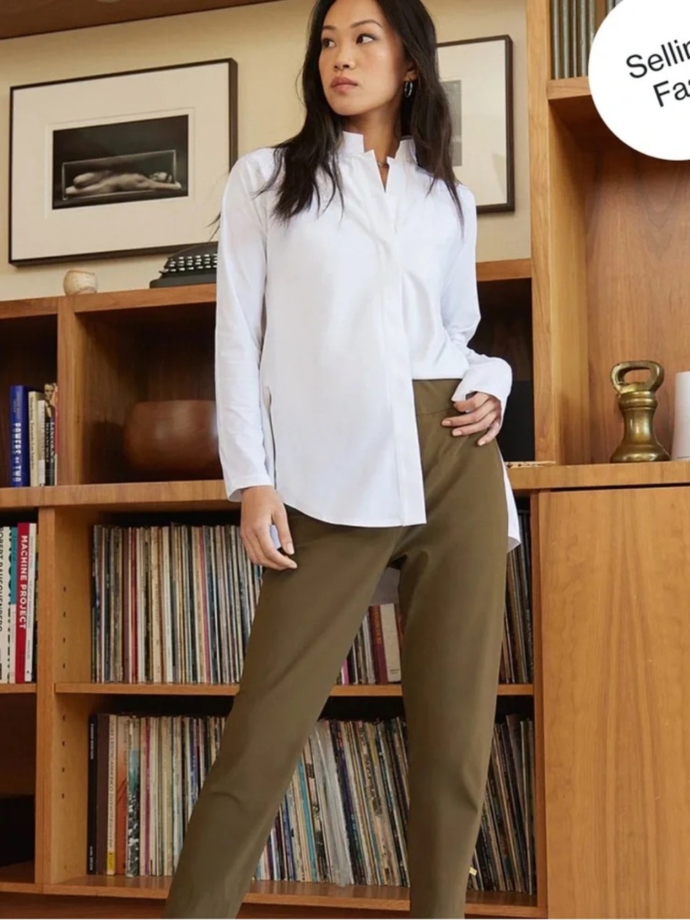 A Day‎ Something Borrowed Long Sleeve Shirt 
 White and black bundle set SZ XL